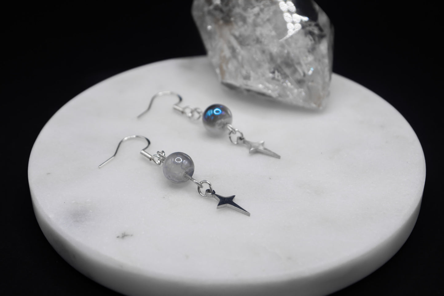 Planet Essence Earrings - Tsuki Blade
