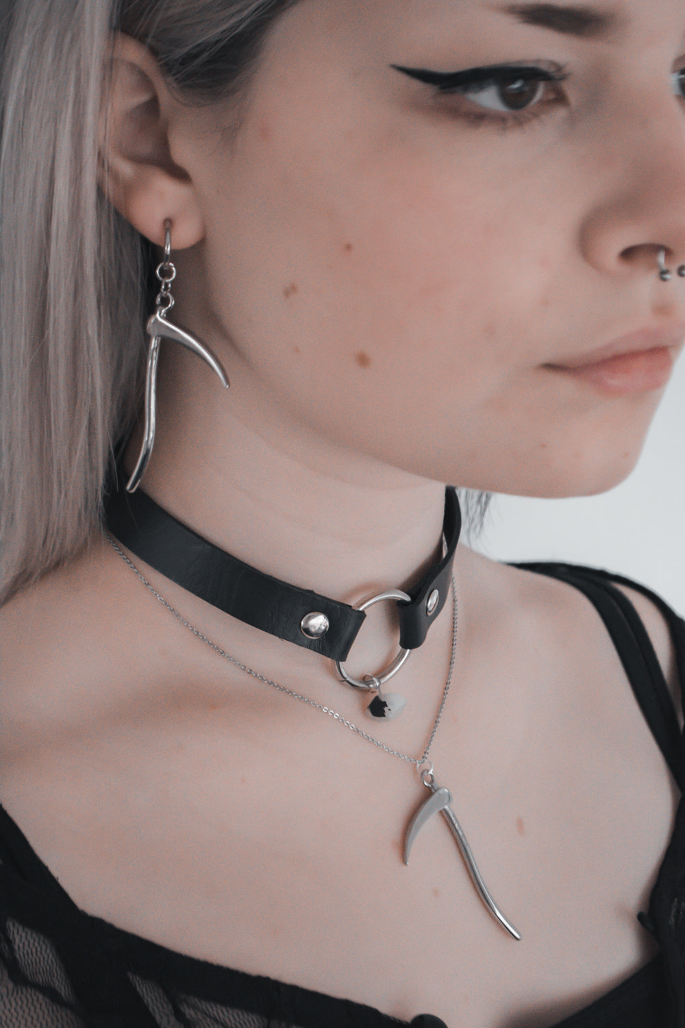 Moon Scythe Necklace - Tsuki Blade