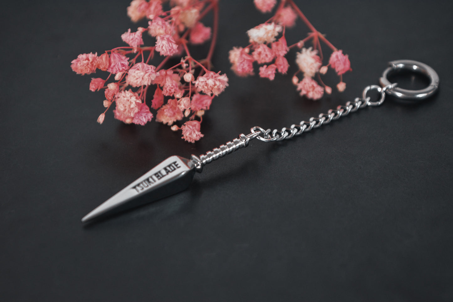 No Mercy Statement Earring - Tsuki Blade
