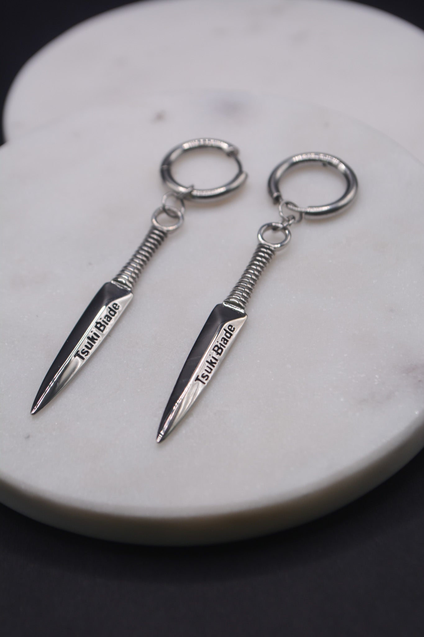 Nageru Earrings - Tsuki Blade