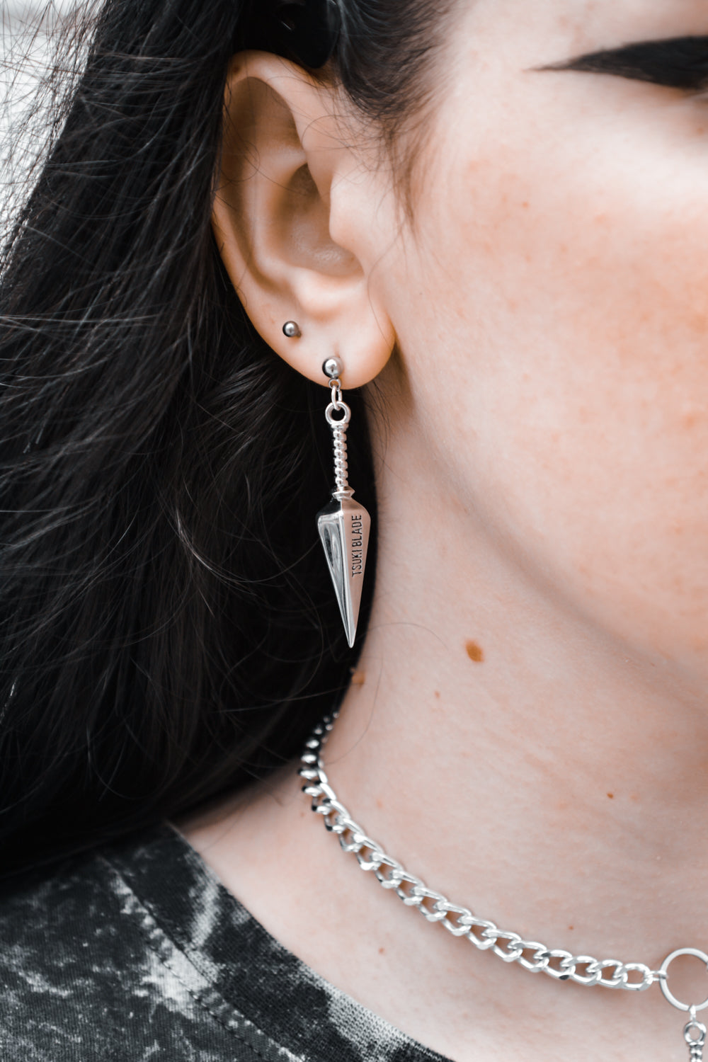 Kunai Earrings - Tsuki Blade