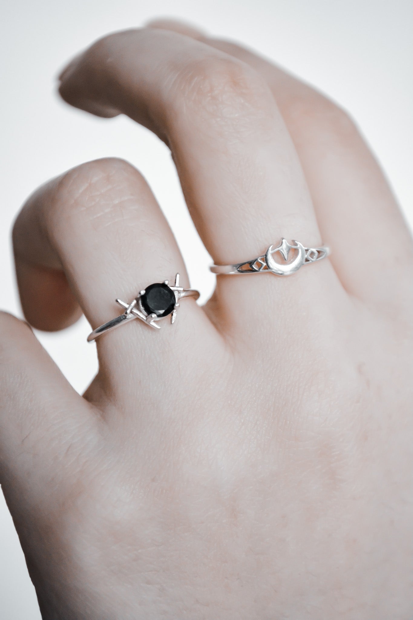 Onyx Warrior Ring - Tsuki Blade