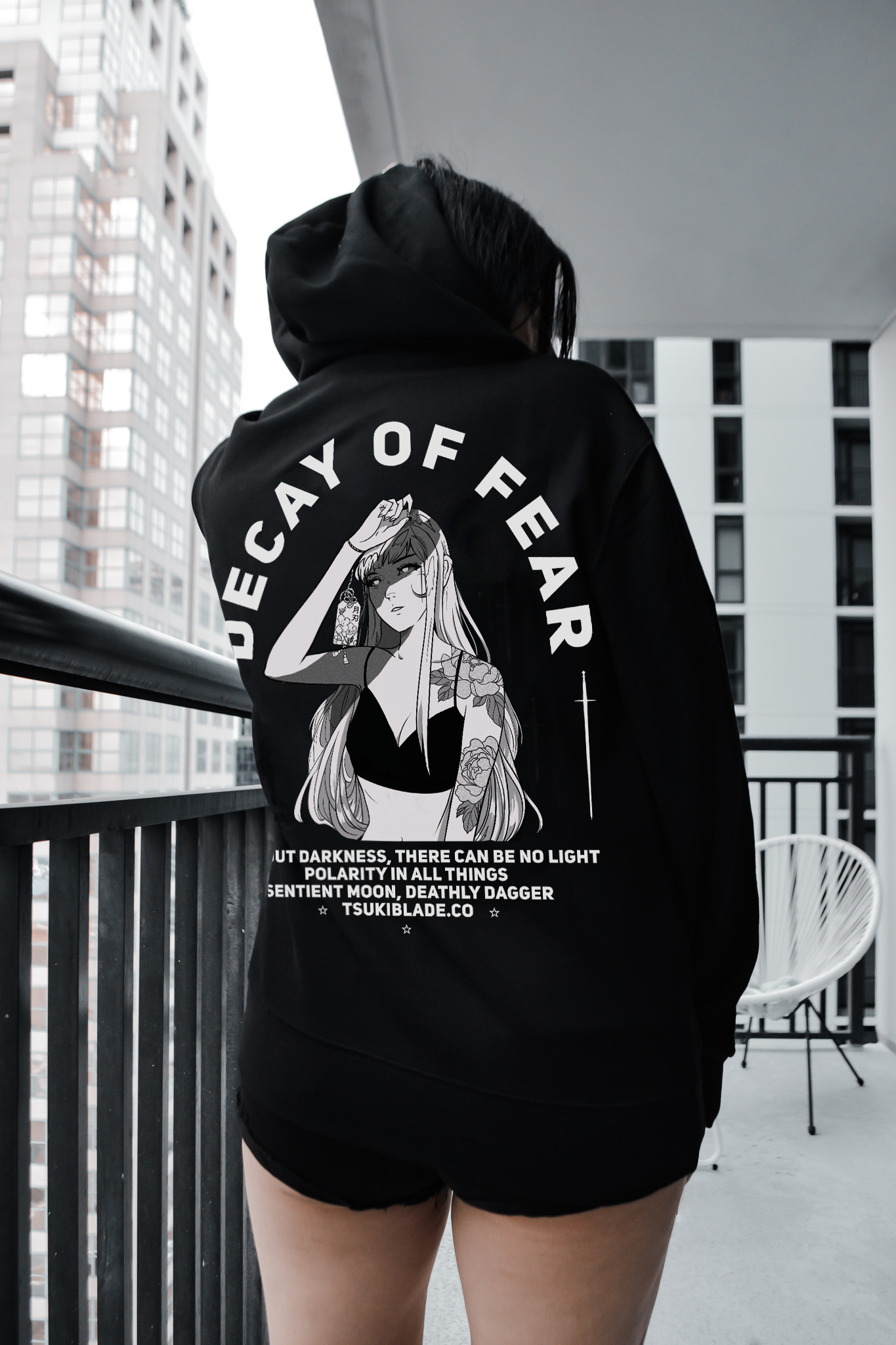 Decay Of Fear Hoodie - Tsuki Blade