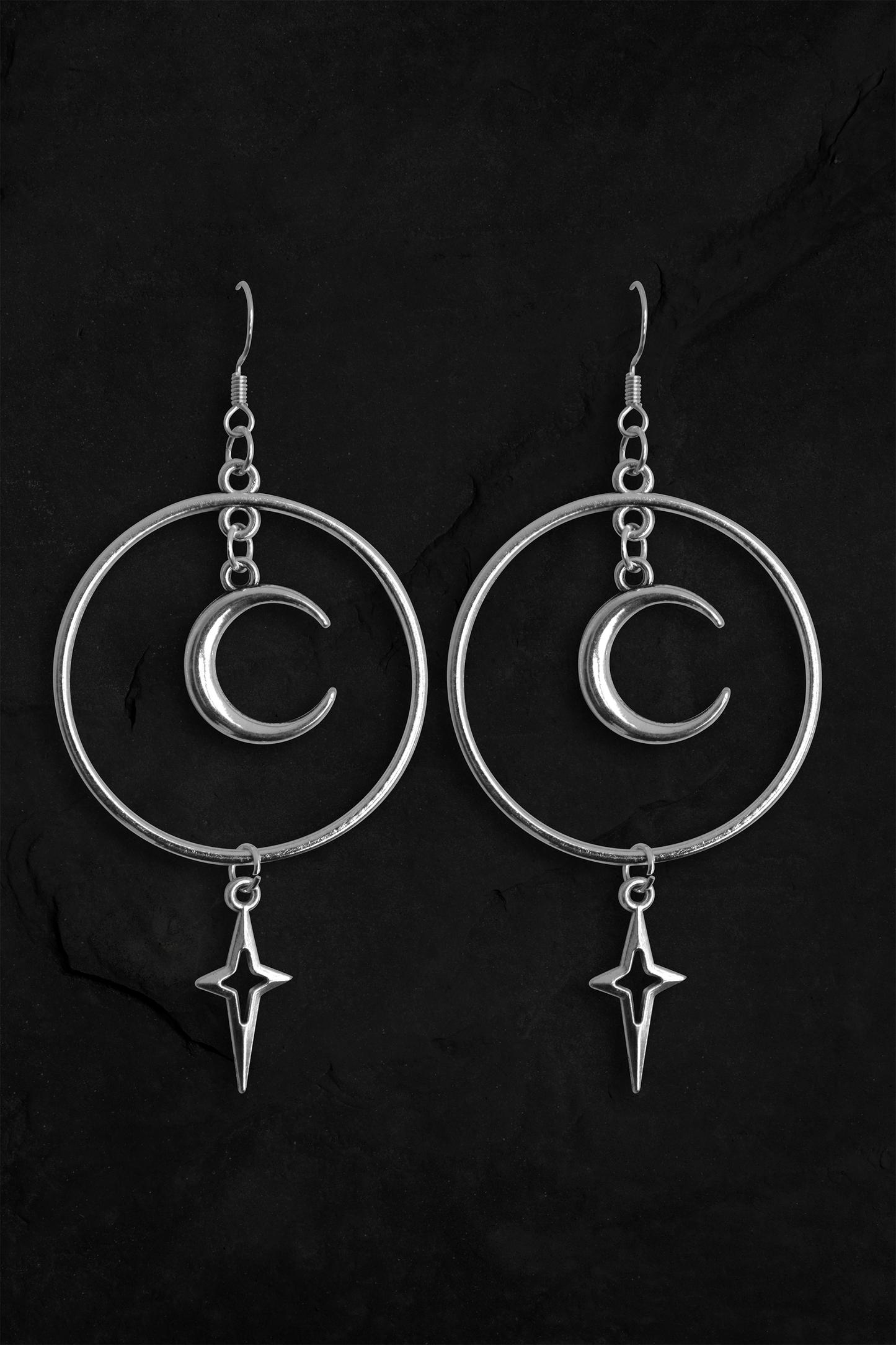 Crescent Infusion Earrings - Tsuki Blade