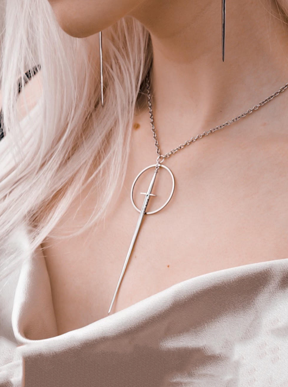 Divine Longsword Necklace - Tsuki Blade