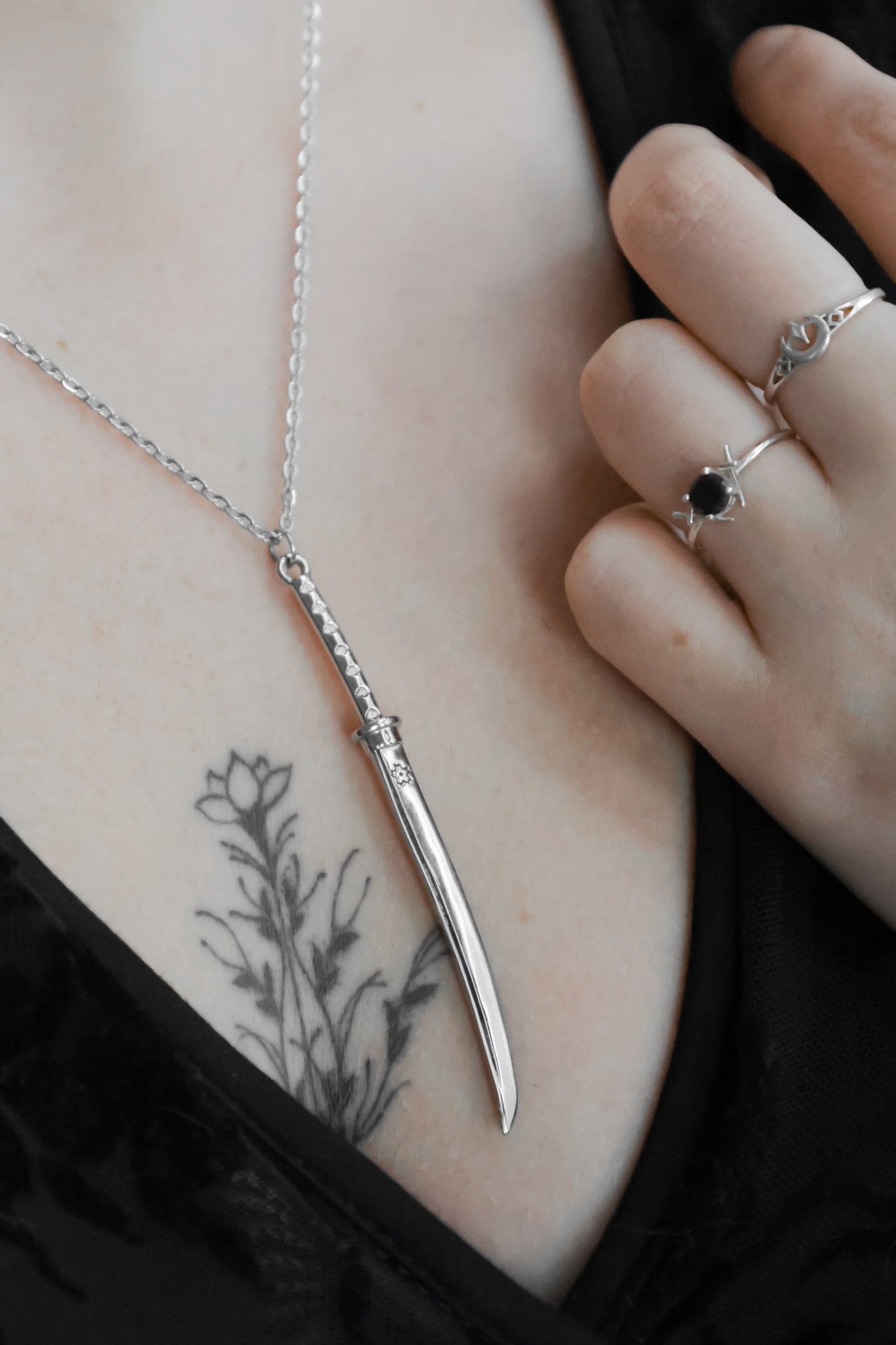 Blossom Katana Necklace