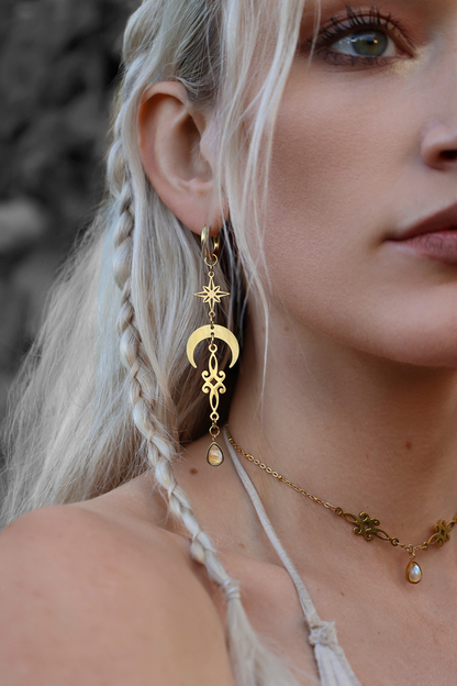 Moonstone Essence Earrings