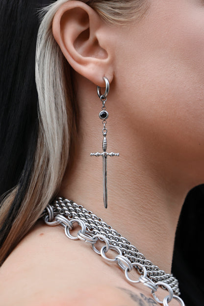 Valiant Warrior Earrings