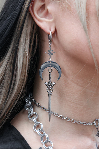 Crescent Defender Earrings