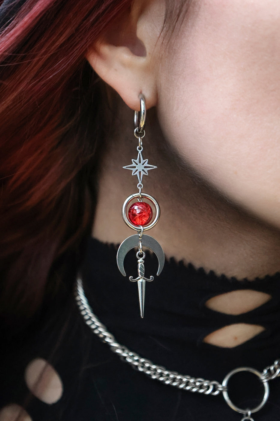 Orbit Blade Earrings