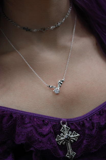 Dragon's Egg Moonstone Necklace