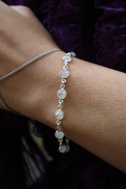 Moonstone Wrap Bracelet