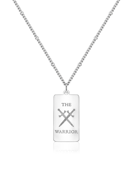 The Warrior Tarot Necklace