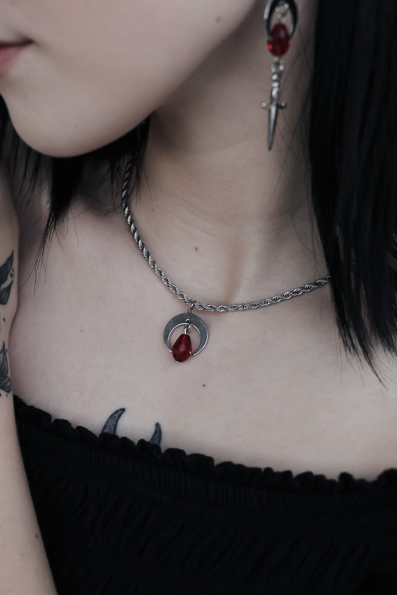 Blood Moon Necklace