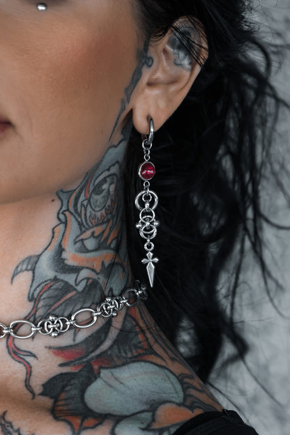 Shadow Amulet Earrings