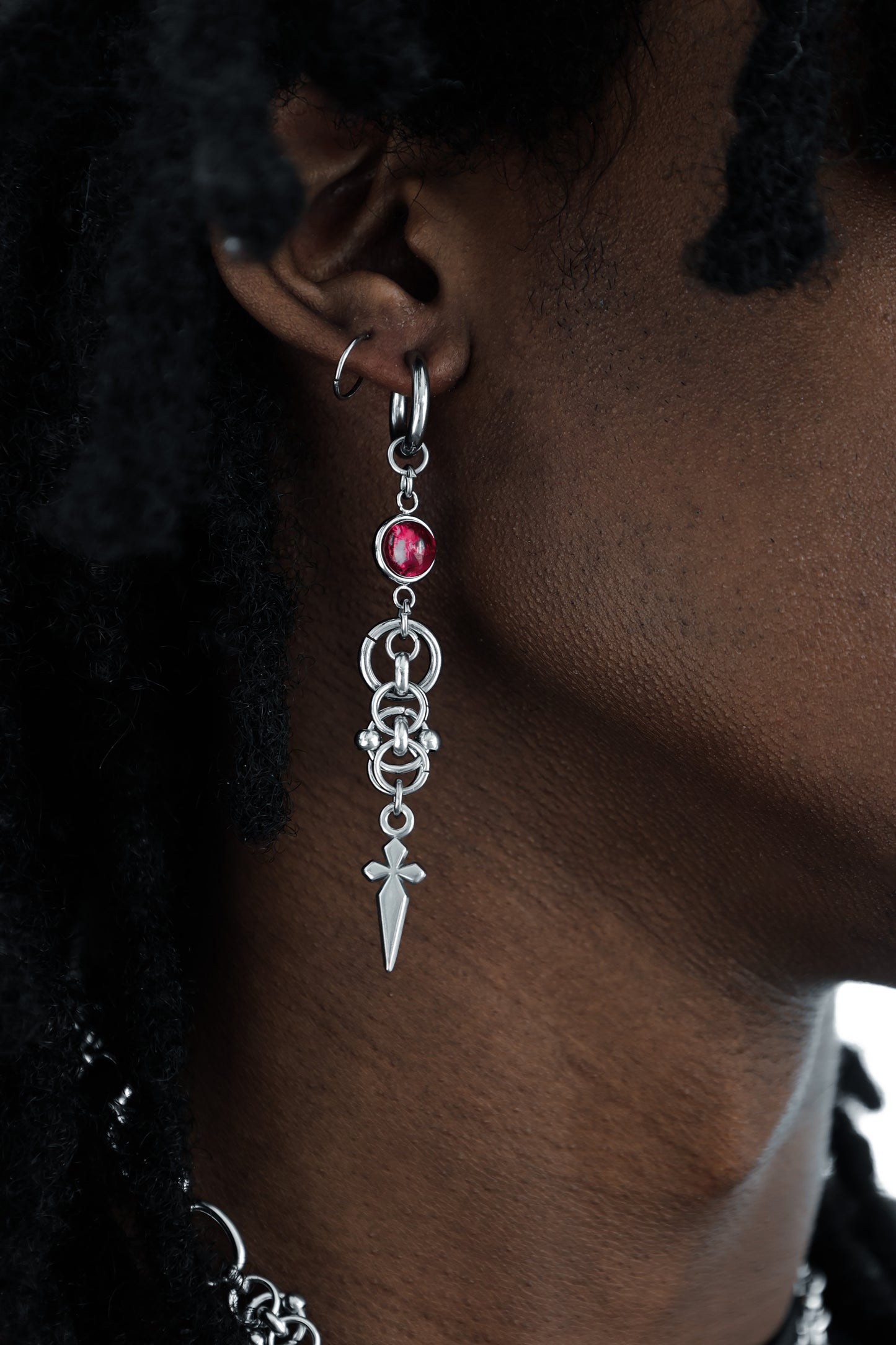 Shadow Amulet Earrings