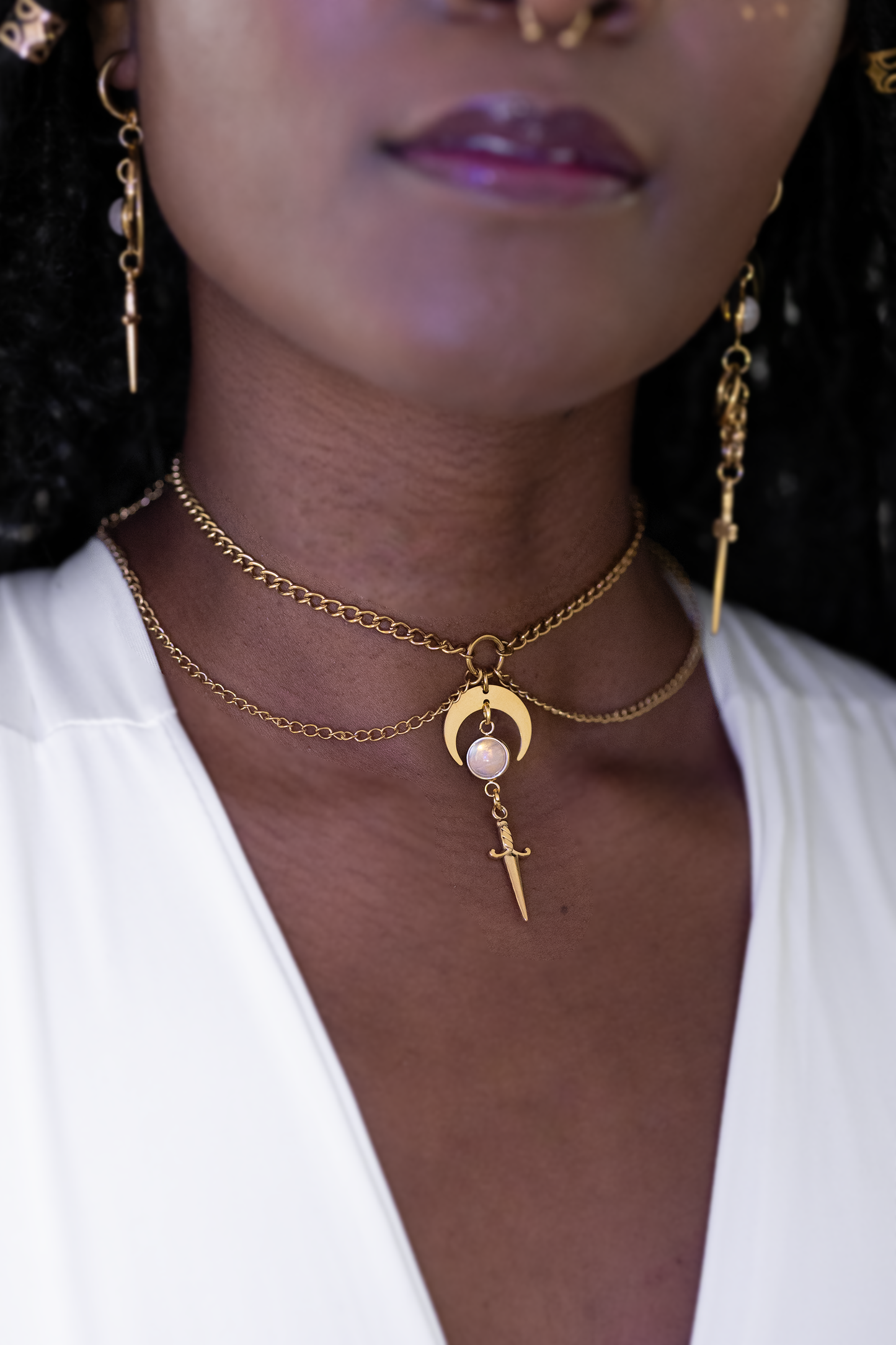 Moon Deity Choker