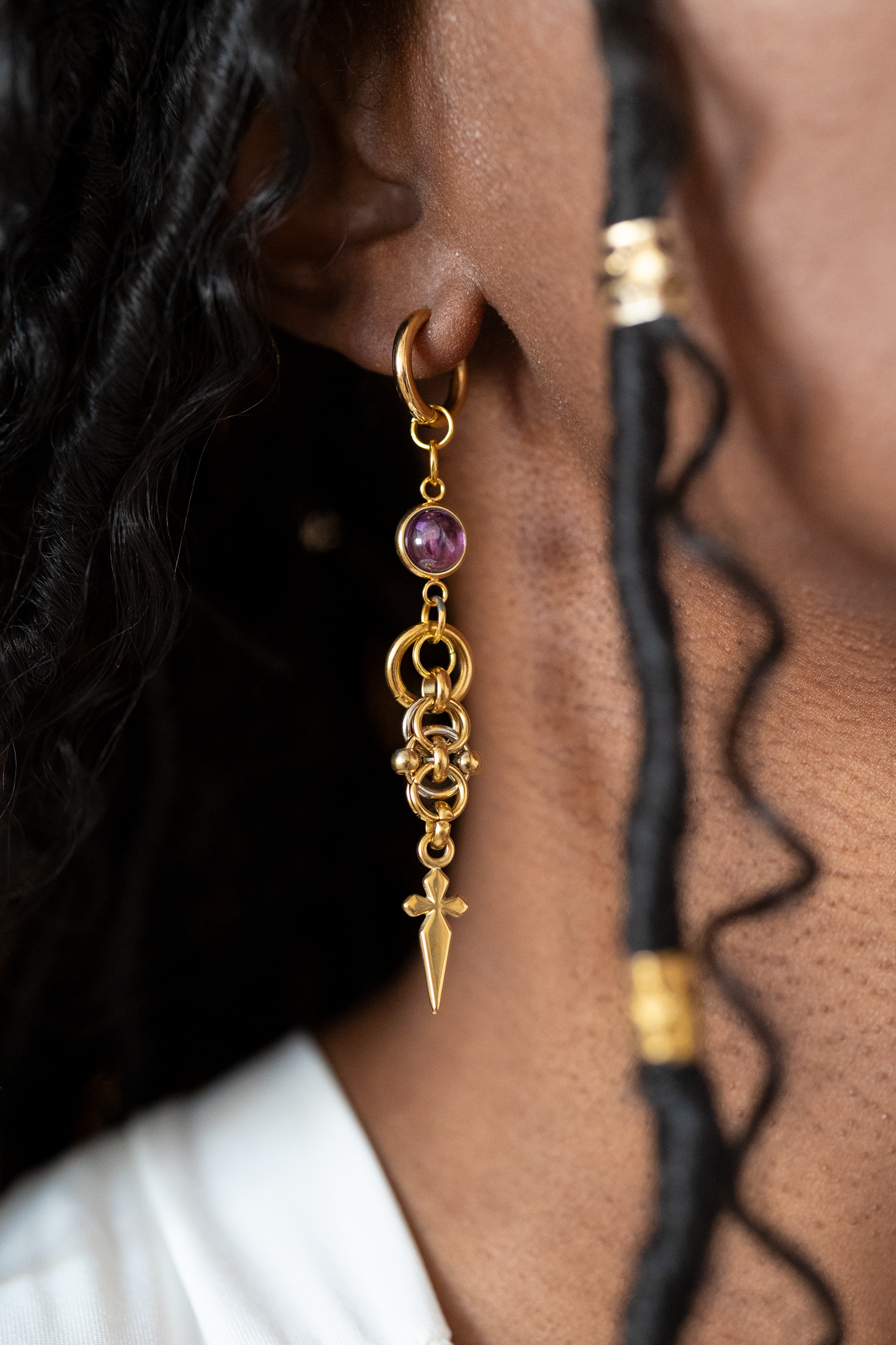 Shadow Amulet Earrings