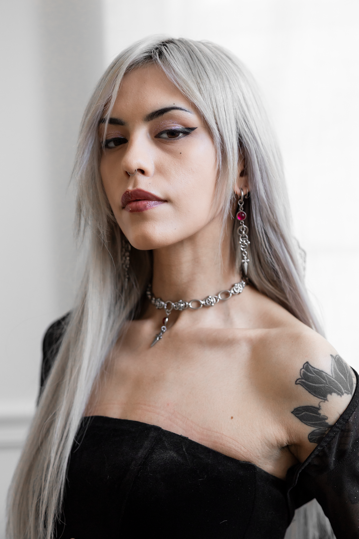 Shadow Amulet Earrings