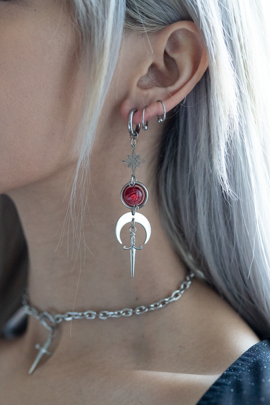 Orbit Blade Earrings