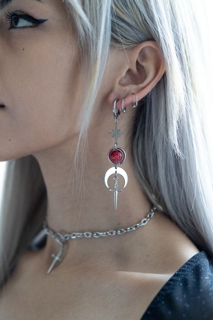 Orbit Blade Earrings