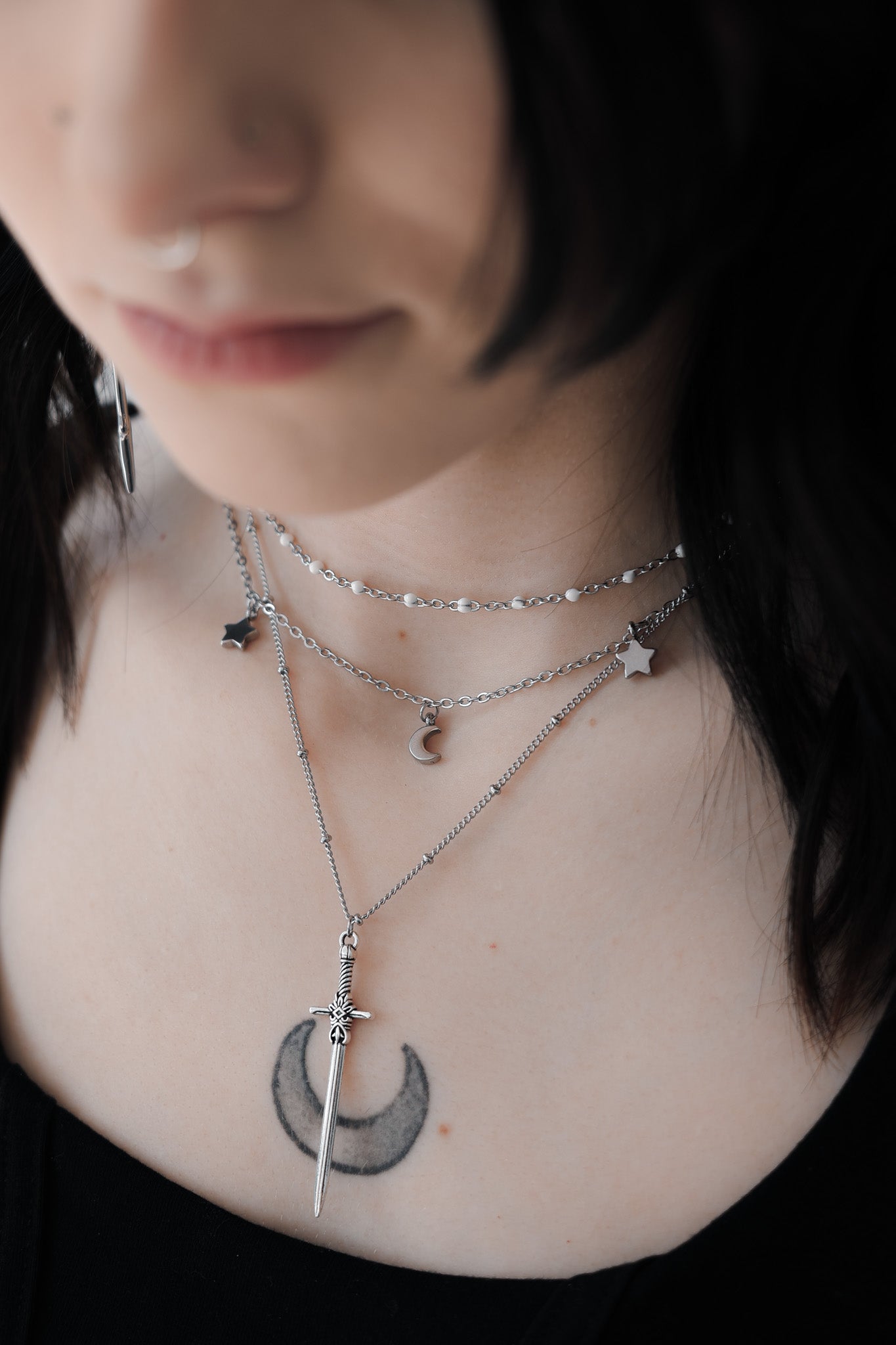 Celestial Warrior Necklace Set