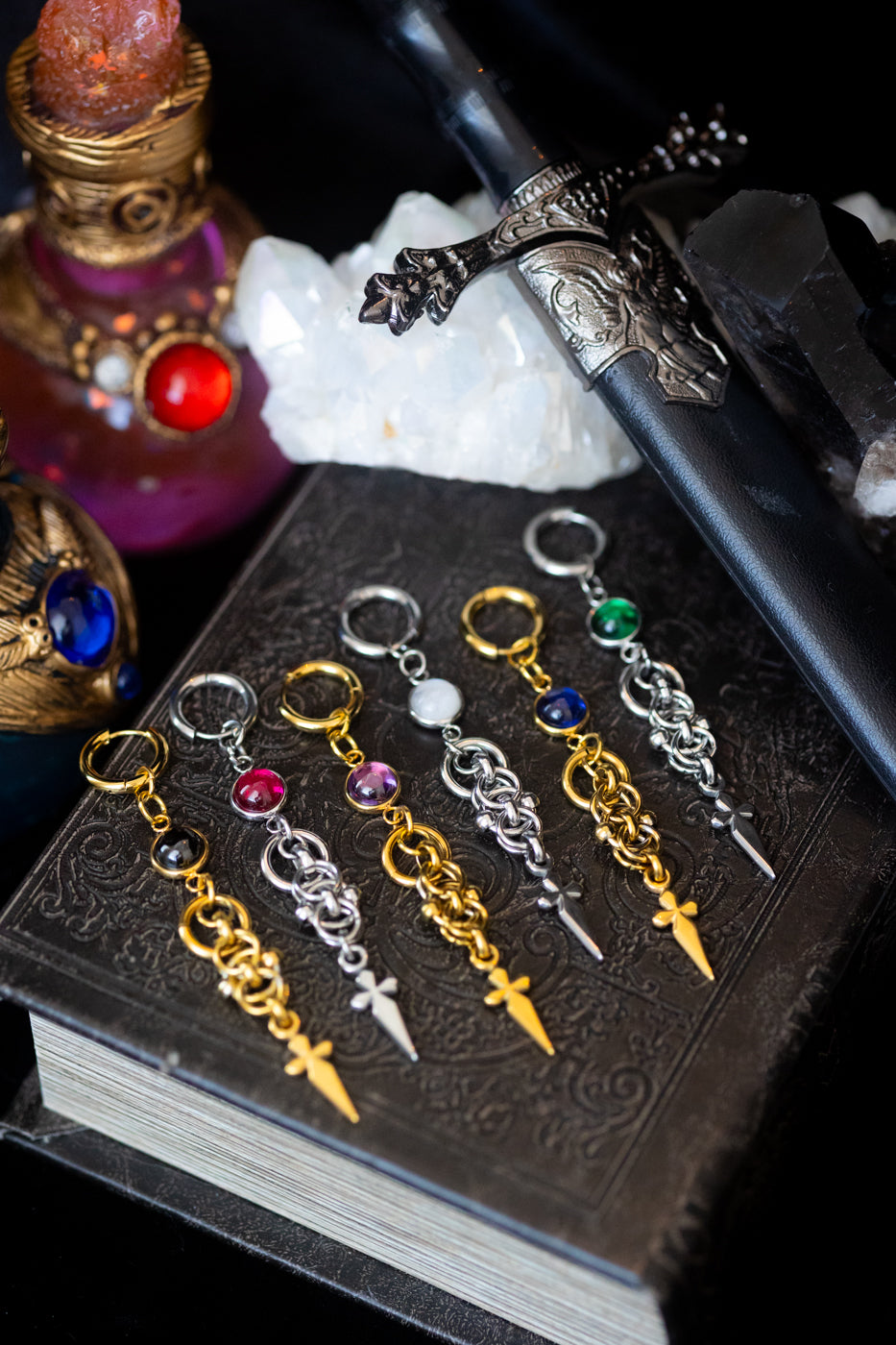 Shadow Amulet Choker Necklace