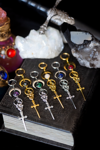 Lunar Amulet Earrings