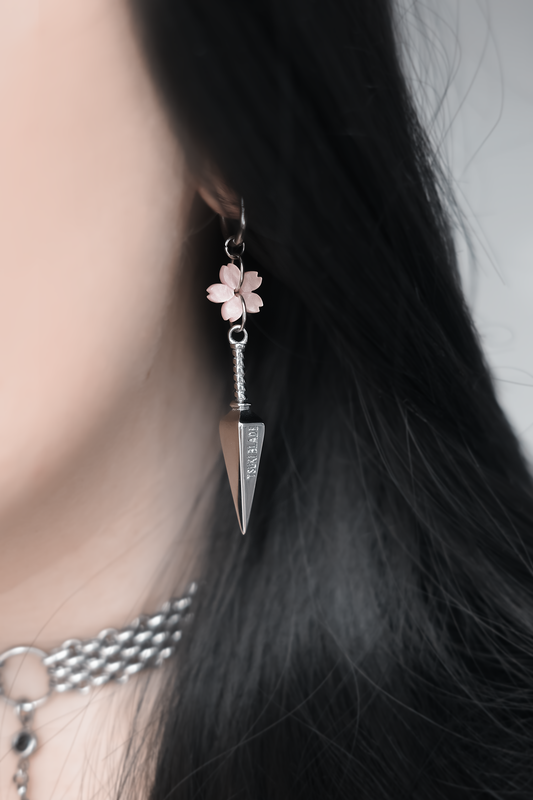 Kunai Sakura Earrings