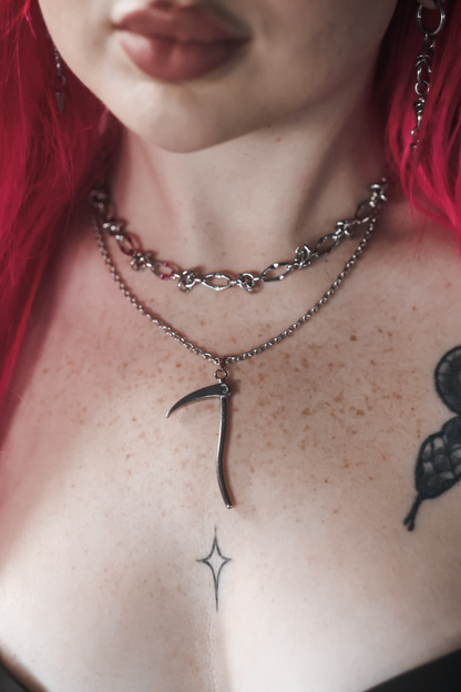 Moon Scythe Necklace