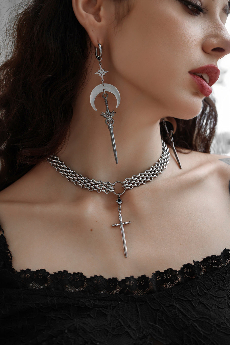 Crescent Defender Earrings