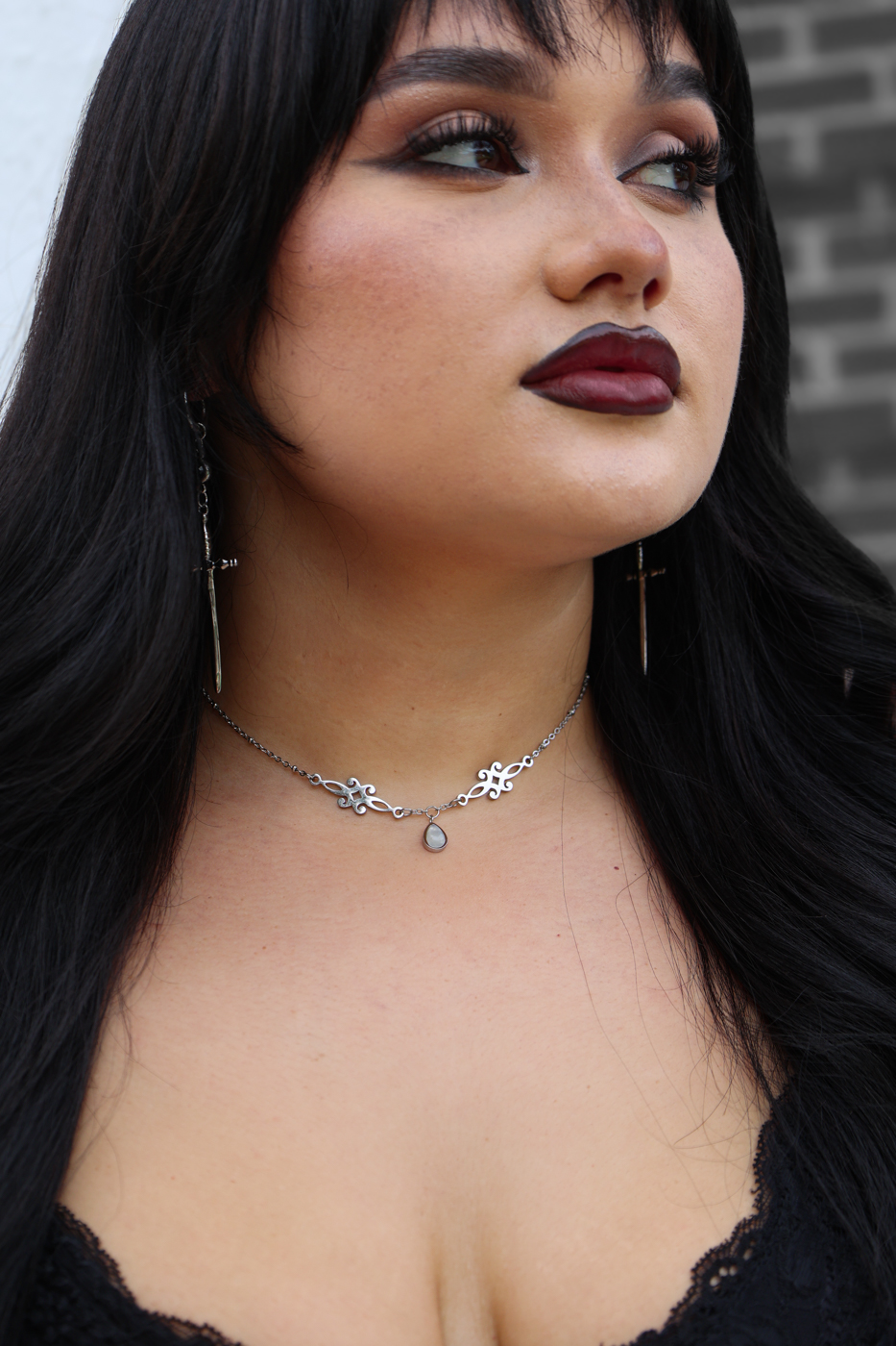 Moonstone Essence Choker Necklace