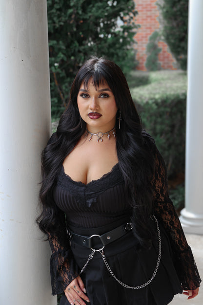 Hail Of Blades Choker Necklace