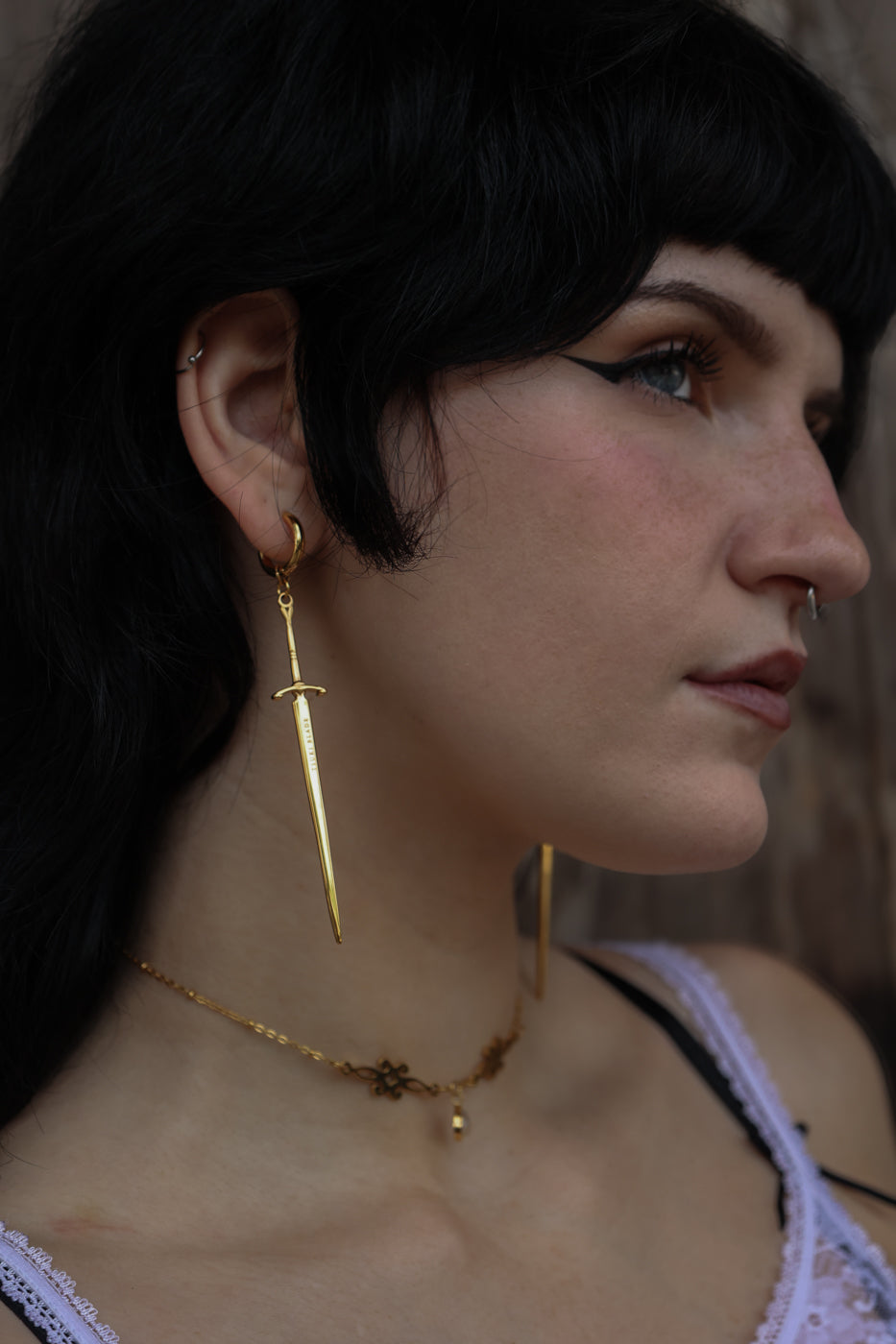Oath Blade Earrings
