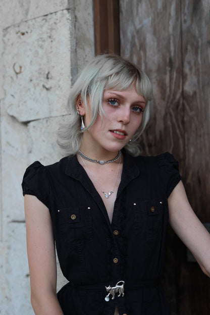 Dragon's Egg Moonstone Necklace