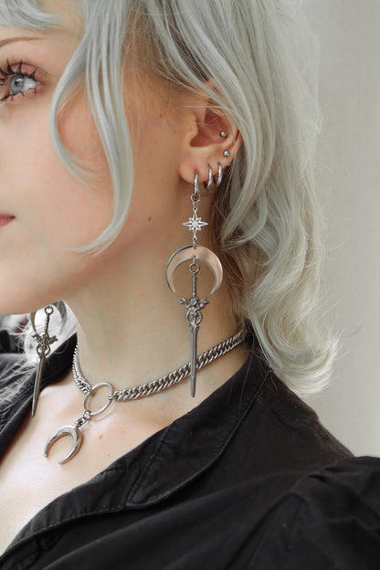 Crescent Defender Earrings