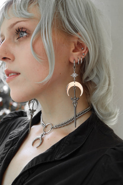 Crescent Defender Earrings