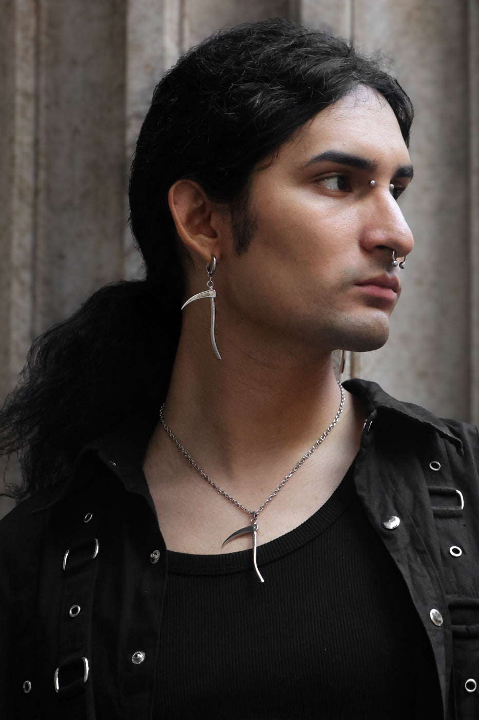 Moon Scythe Earrings