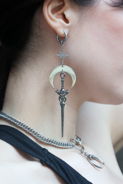 Crescent Defender Earrings