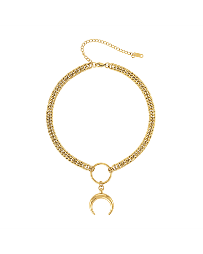 Crescent Binding Choker