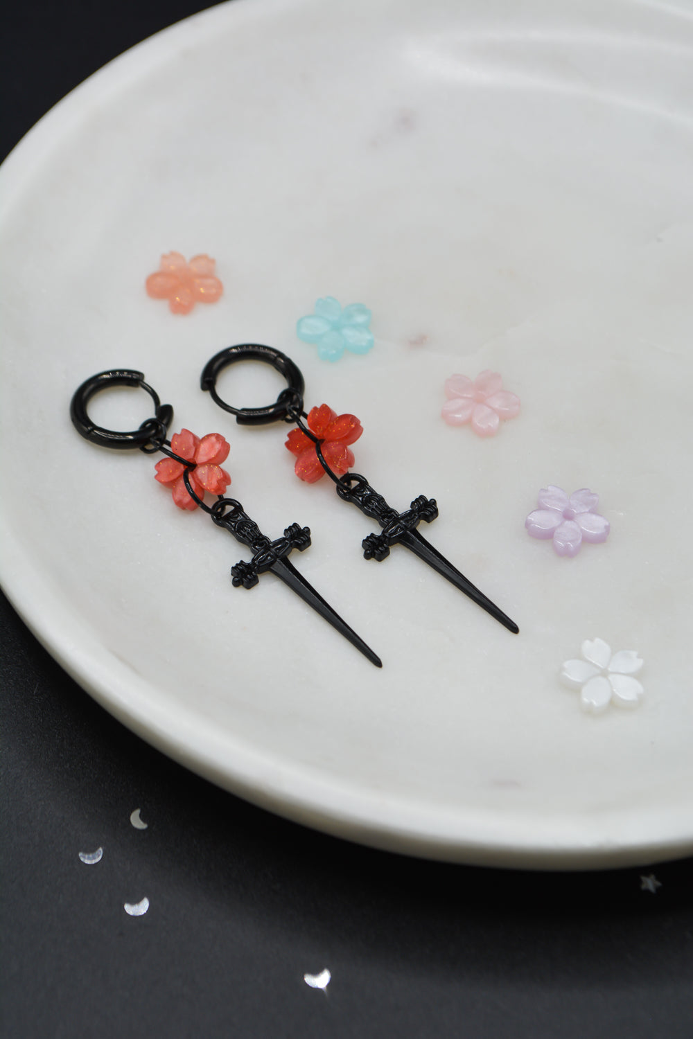 Sakura Blade Earrings