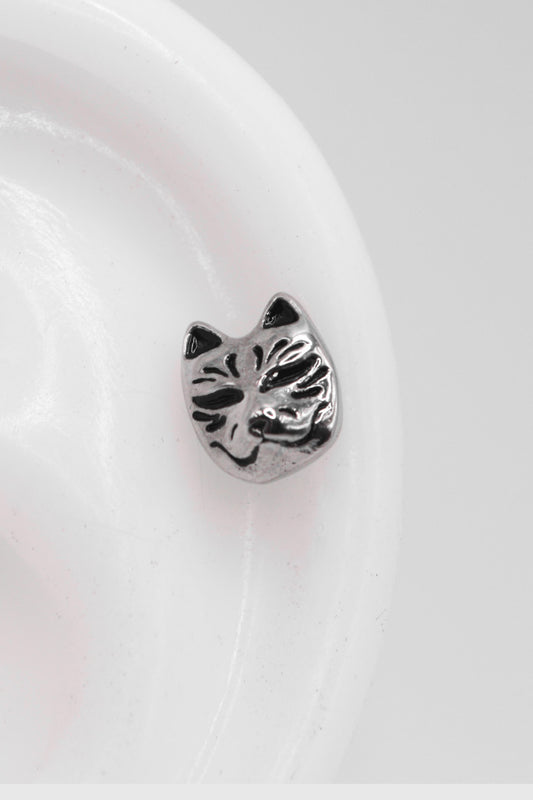 Kitsune Flatback Piercing Stud