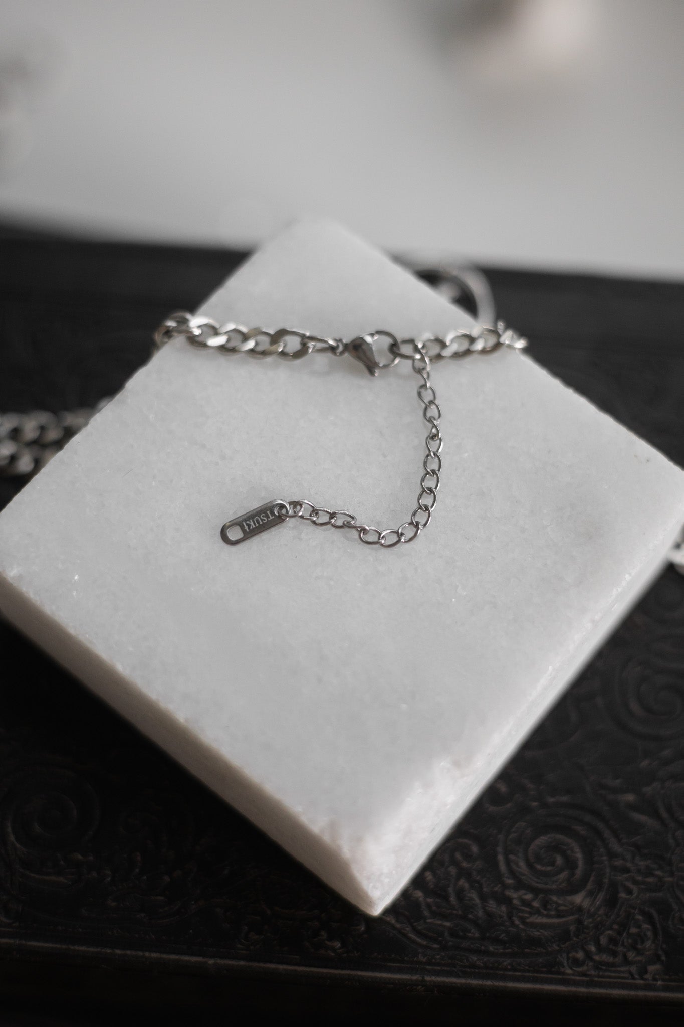 Gleaming Crescent Necklace