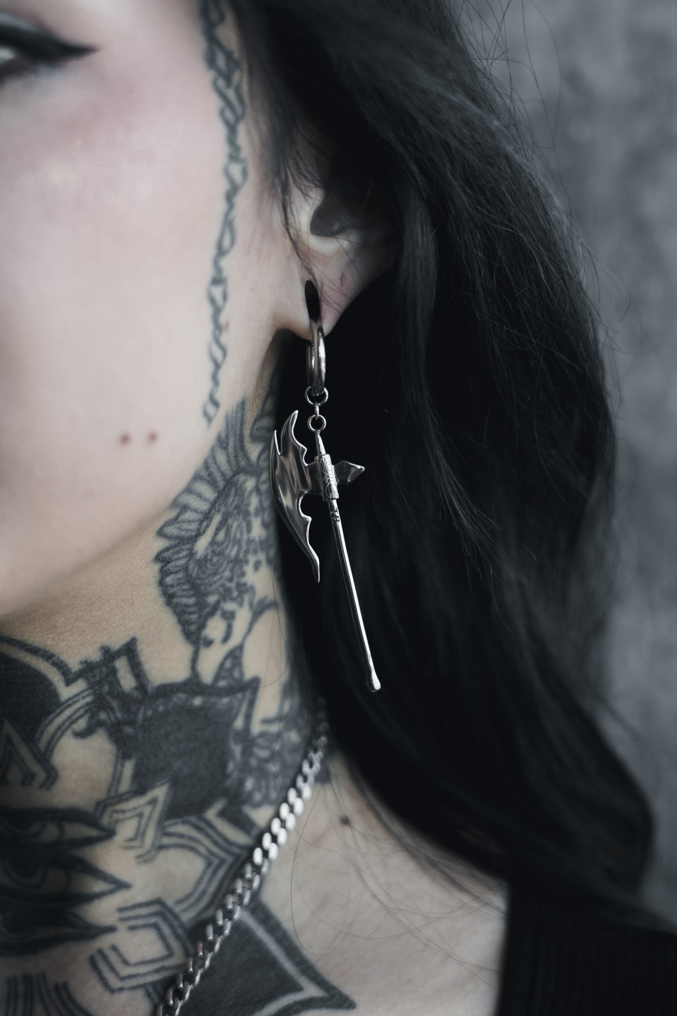 Shadow Axe Earrings