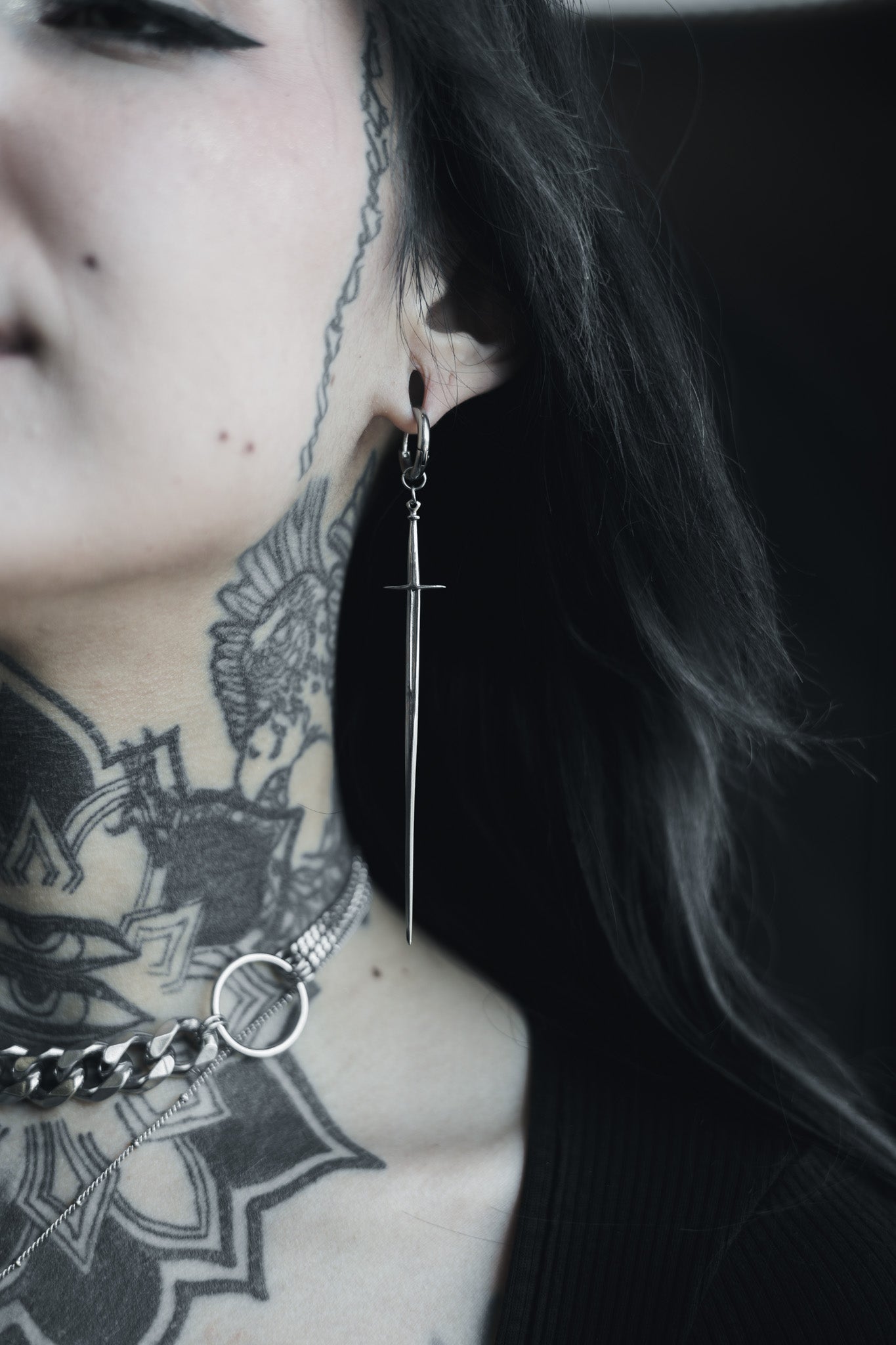 Divine Longsword Earring