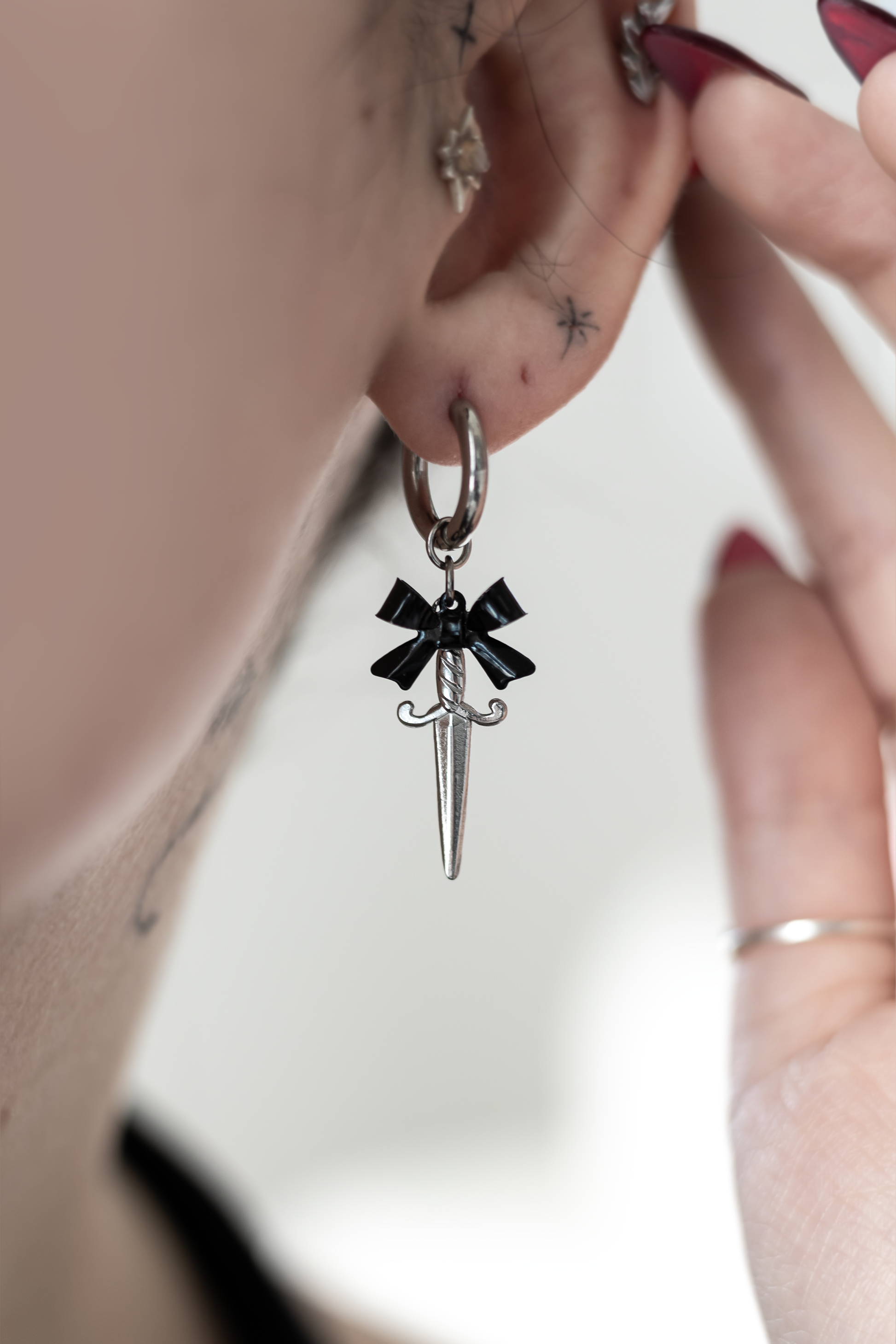 Sakura Blade Earrings