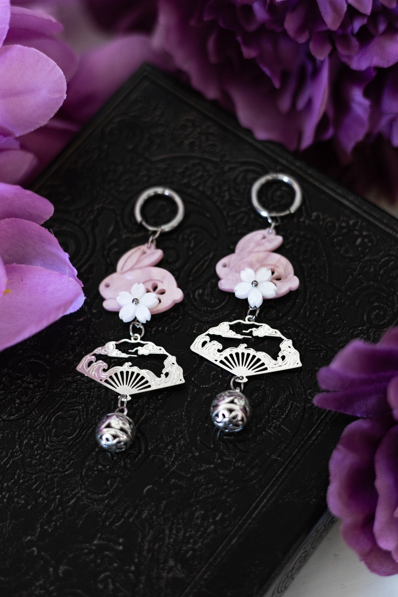 Sakura Chang'e Earrings