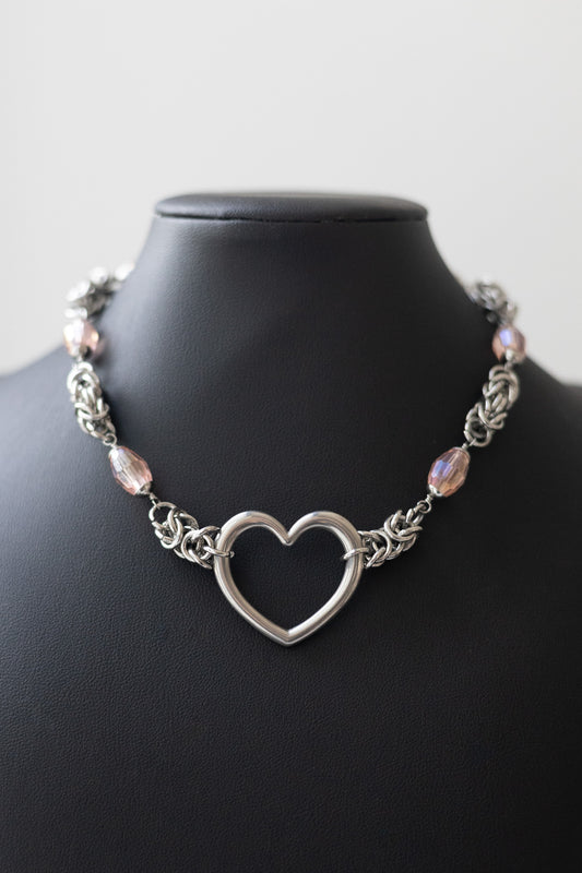 Rosy Oath Choker Necklace