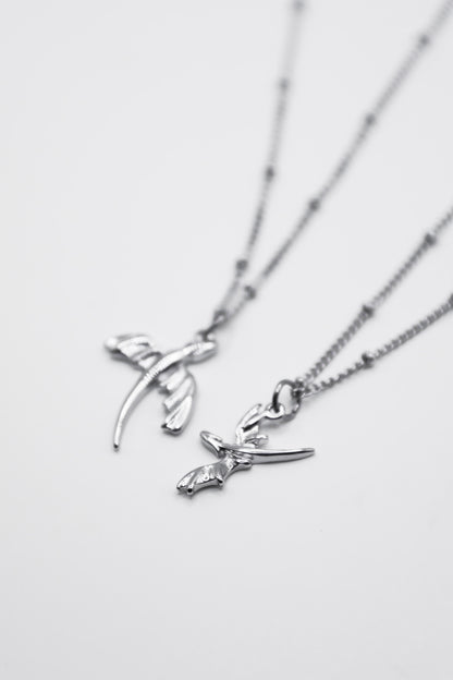 Fly With Me Dragon Necklace Set