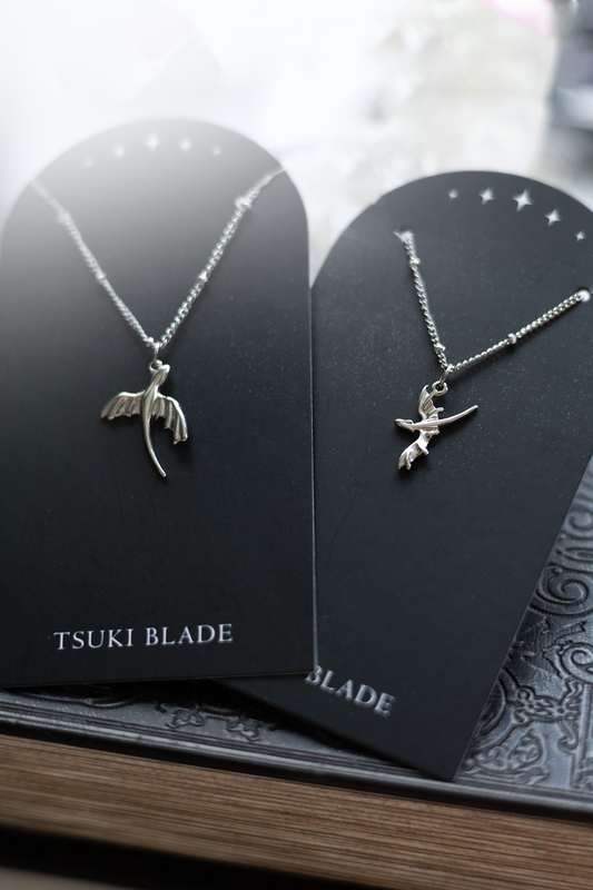 Fly With Me Dragon Necklace Set